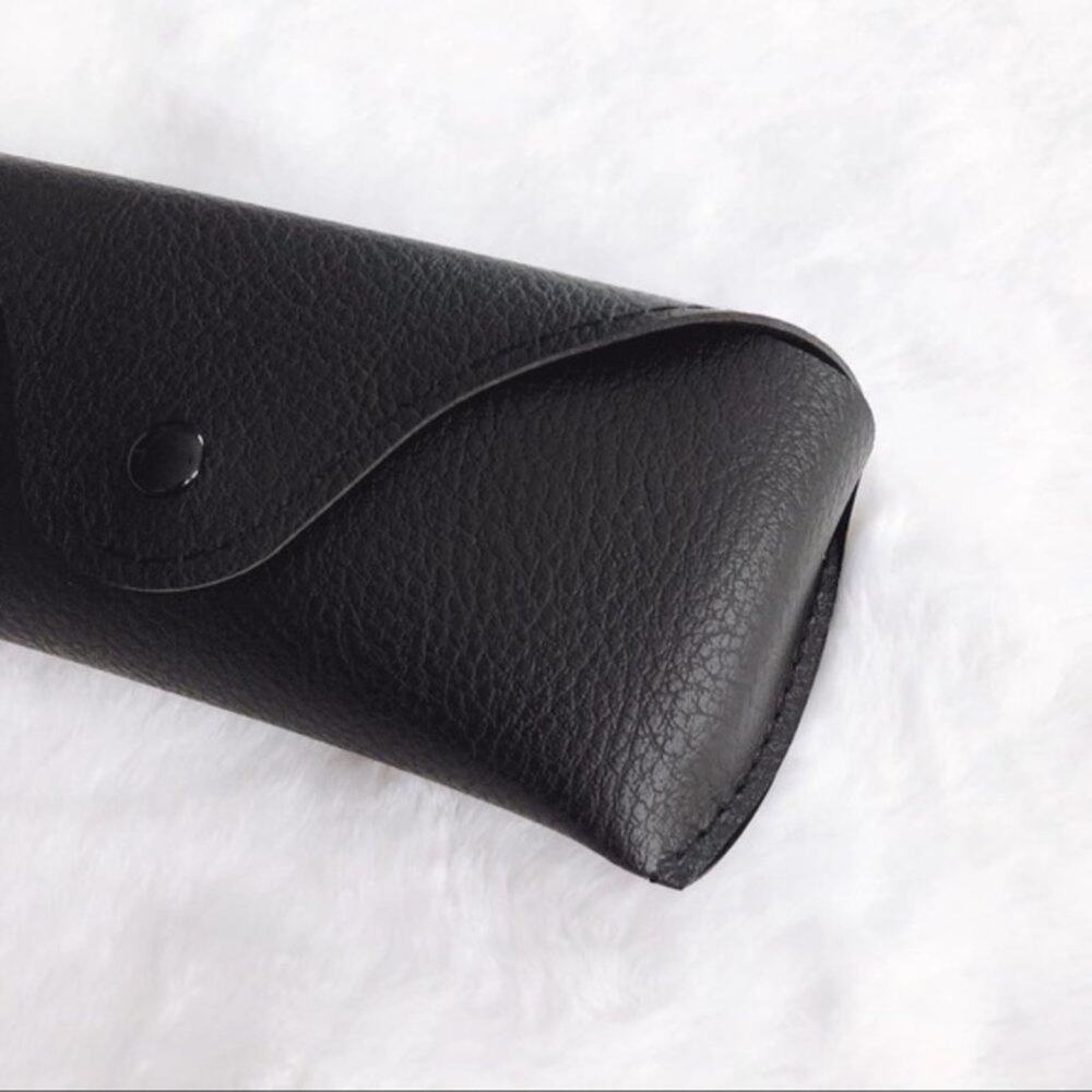 Wyatt Black Faux Leather Sunglass Case - Picture 4 of 9